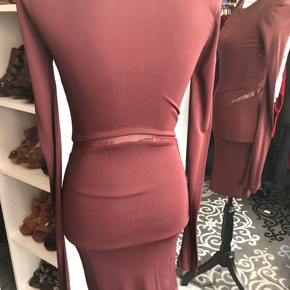 Alexander Wang Chocolate Mini Dress S - Picture 4 of 6